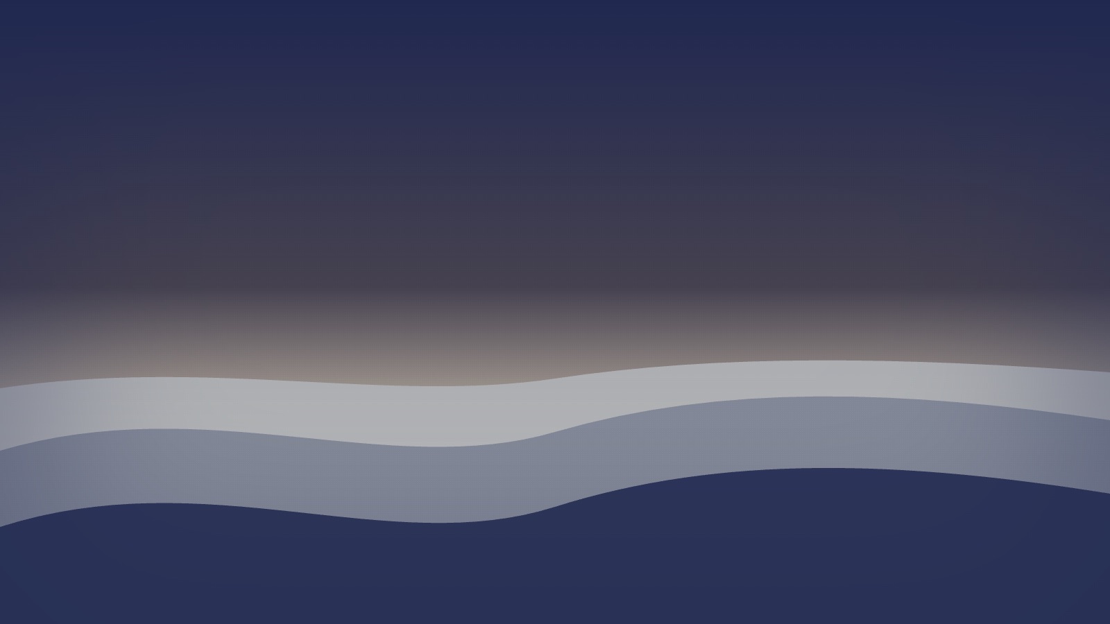 Soft rolling ridges settling into quiet haze beneath an even sky.